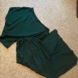 Elegant Green Long dress